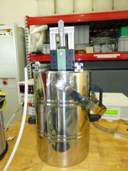 3-axis Hall sensor in liquid nitrogen